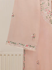 (Unstitched) Pure Embroidered Jacquard Shirt KJ-4370A