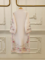3 Piece - Pure Organza Embroidered Suit S111619