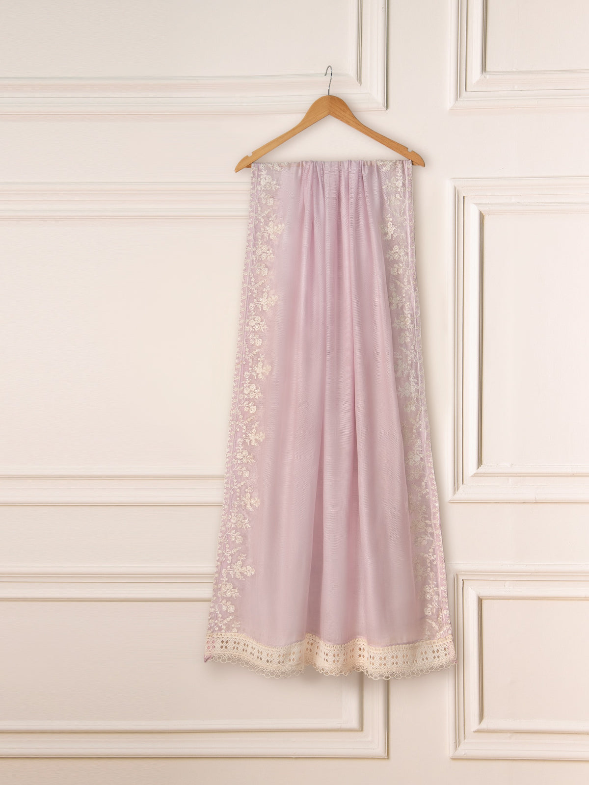 Pure Cotton Net Dupatta D000247