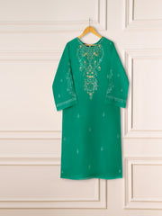 2 Piece - Pure Embroidered  Raw Silk Suit S111137