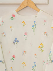 2 Piece - Pure Embroidered Cambric Suit S111319