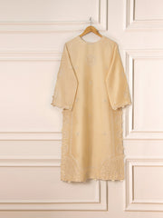3 Piece- Pure Khaddi Silk Embroidered Suit S111586