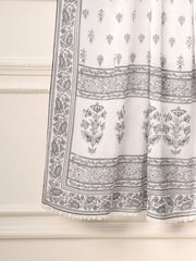 2 Piece - Embroidered Printed Cambric Shirt S111208