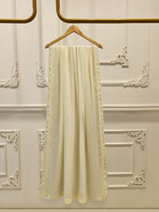 3 Piece - Pure Embroidered Cotton Net Suit S111905