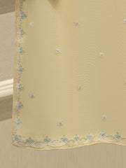 3 Piece - Pure Embroidered Cotton Net Suit S111905