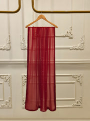 3 Piece - Pure Embroidered Cotton Net Suit S111906
