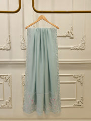 2 Piece - Embroidered Kora Cotton Silk Suit S111911