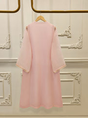 3 Piece - Pure Organza Embroidered Suit S111944
