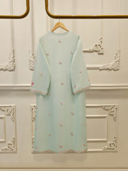 3 Piece- Pure Korean Silk Embroidered Suit S111923