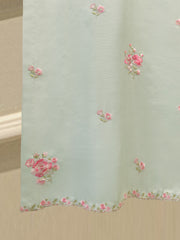 3 Piece- Pure Korean Silk Embroidered Suit S111923