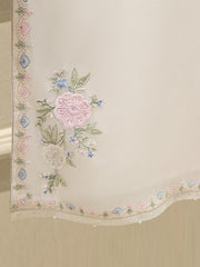 3 Piece - Pure Embroidered Organza Suit S112013