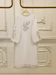 3 Piece - Pure Embroidered Organza Suit S112013