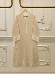 2 Piece - Pure Embroidered Cotton Net Suit S111999