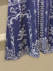 2 Piece- Embroidered Charmeuse Silk Set S111981