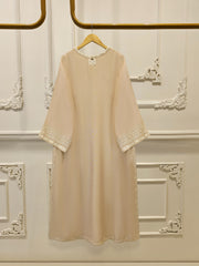 2 Piece - Pure Embroidered Cotton Net Suit S111999