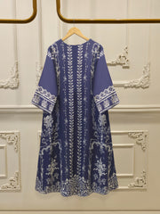 2 Piece- Embroidered Charmeuse Silk Set S111981