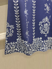 2 Piece- Embroidered Charmeuse Silk Set S111981