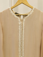 2 Piece - Pure Embroidered Cotton Net Suit S111999