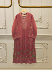 2 Piece - Pure Embroidered Charmeuse Silk Suit S112143