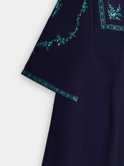 (Kids) 2 Piece - Embroidered Korean Silk Suit FKD-074