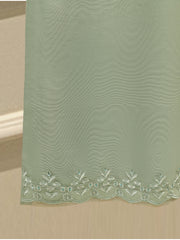2 Piece - Pure Embroidered Cotton Net Suit S112367