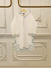 2 Piece - Embroidered Cambric Suit S112444