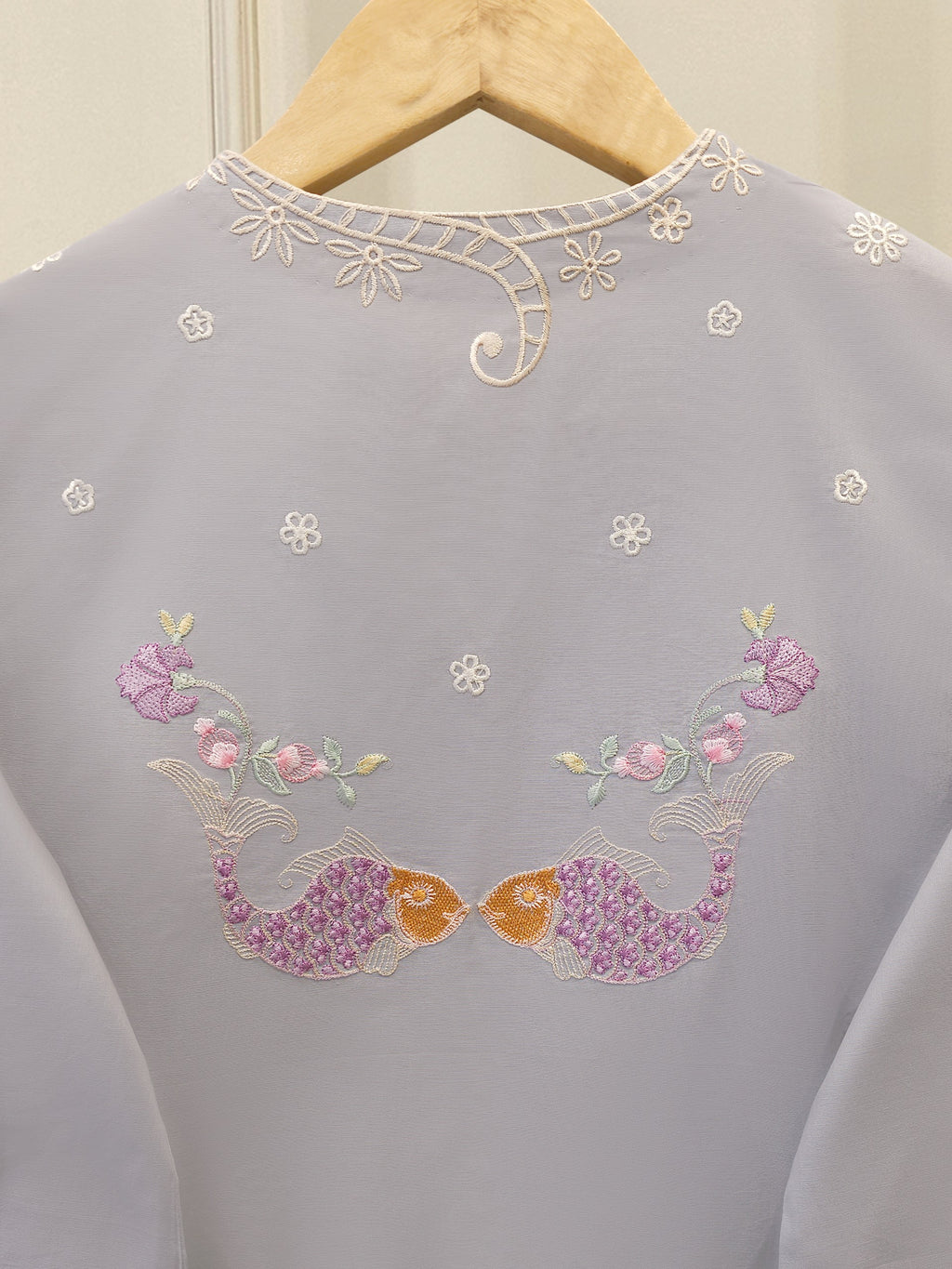 Embroidered Cambric Shirt WS00229