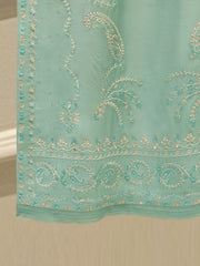 2 Piece-  Pure Embroidered Sheesha Silk Suit S113047