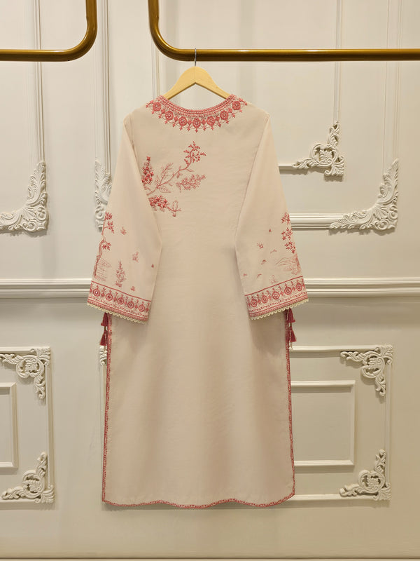 2 Piece - Embroidered Kora Cotton Suit WS00232