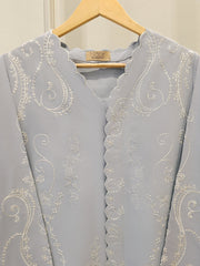 2 Piece - Embroidered Cambric Suit WS00233