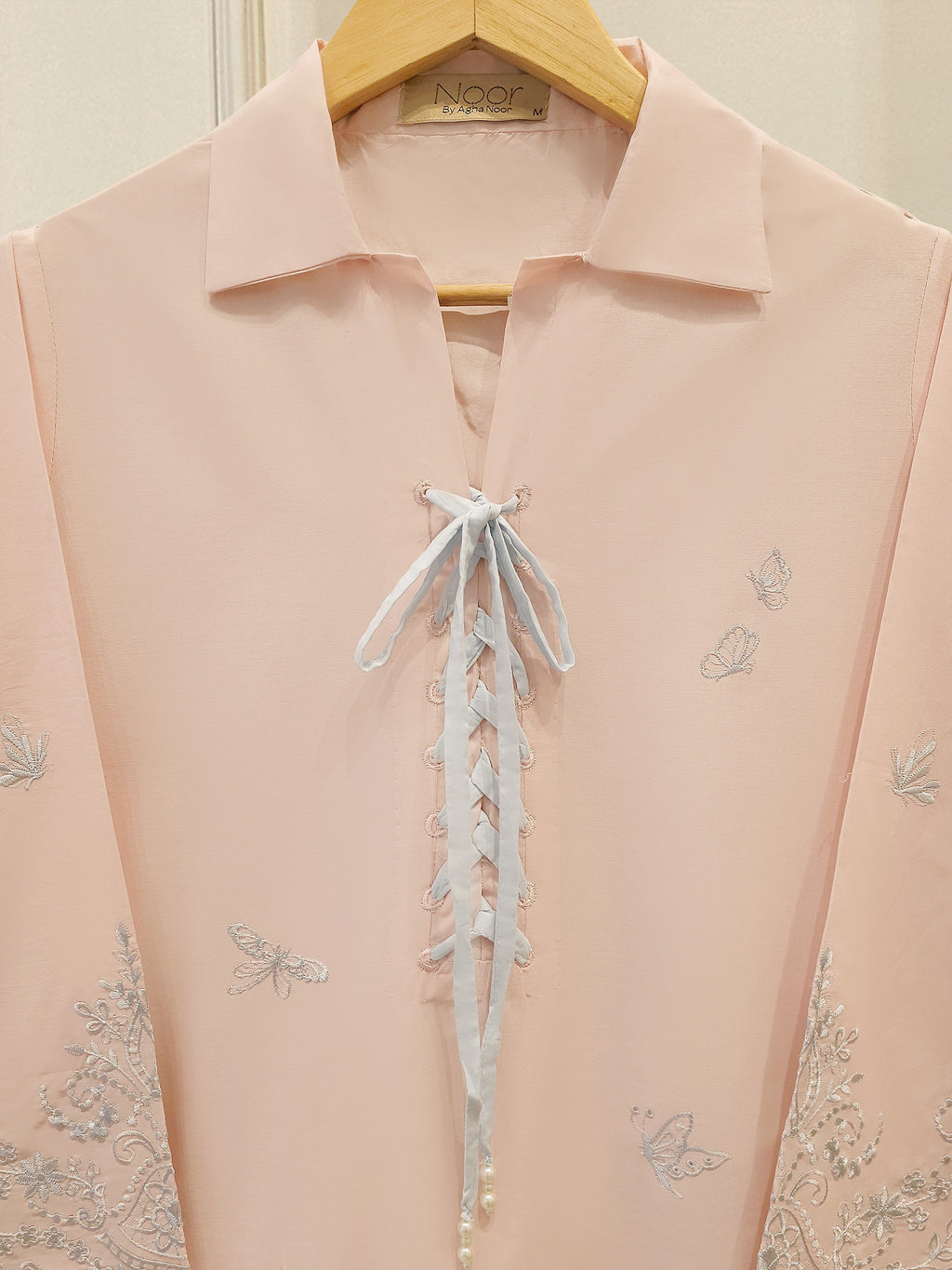 2 Piece - Embroidered Cambric Suit WS00231