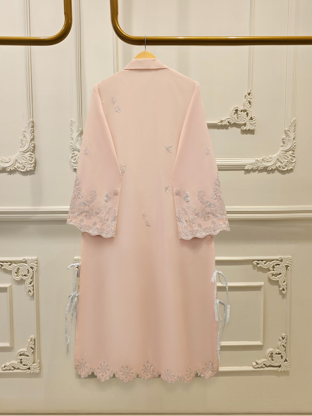 2 Piece - Embroidered Cambric Suit WS00231