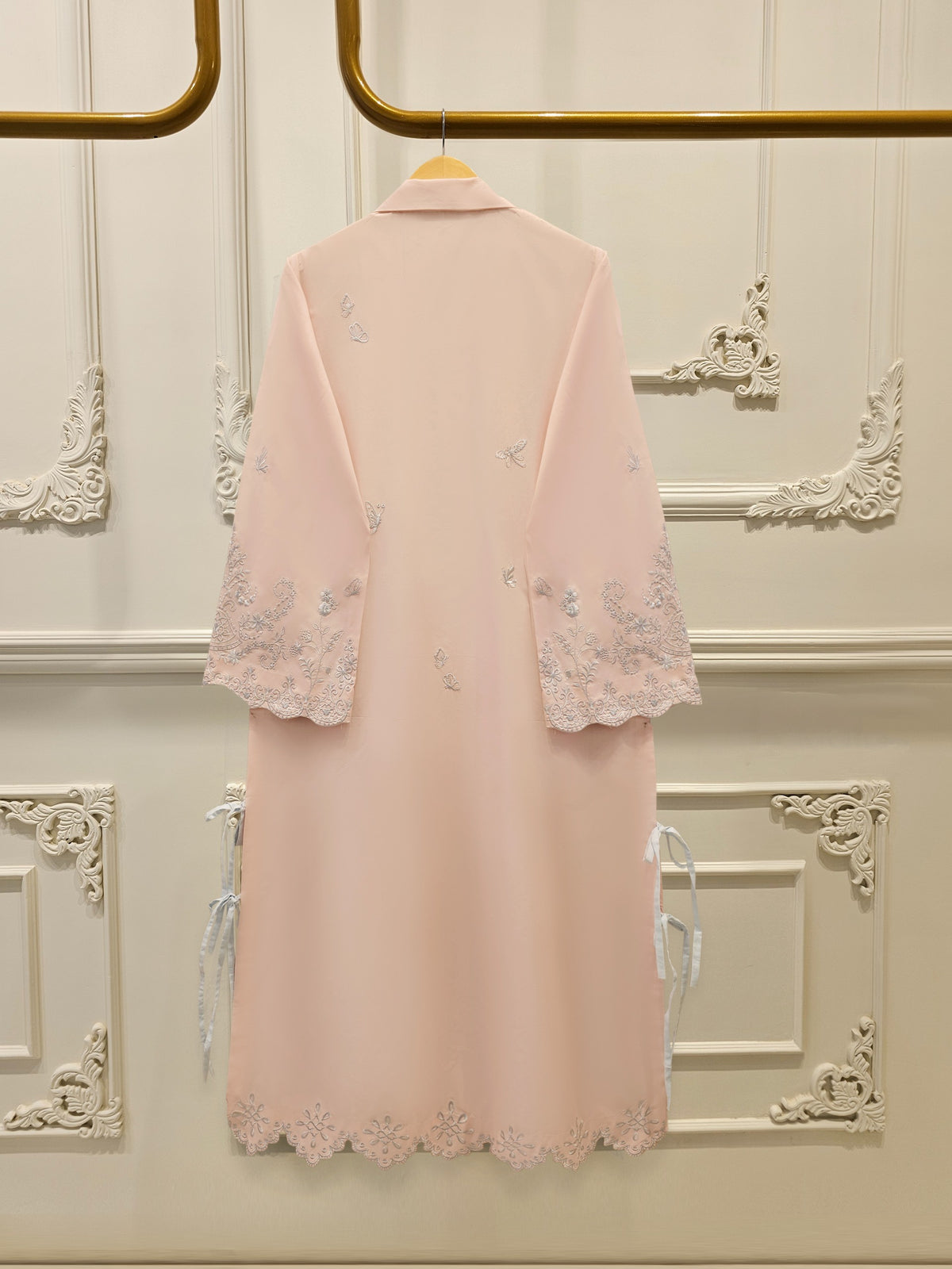 2 Piece - Embroidered Cambric Suit WS00231