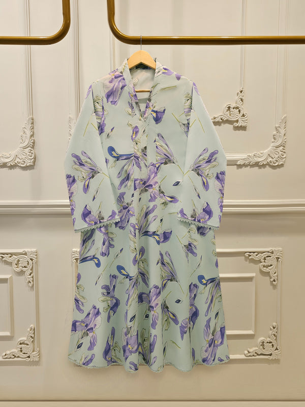 2 Piece - Digital Printed Cambric Suit S113062