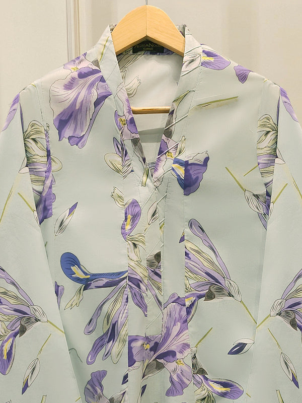 2 Piece - Digital Printed Cambric Suit S113062