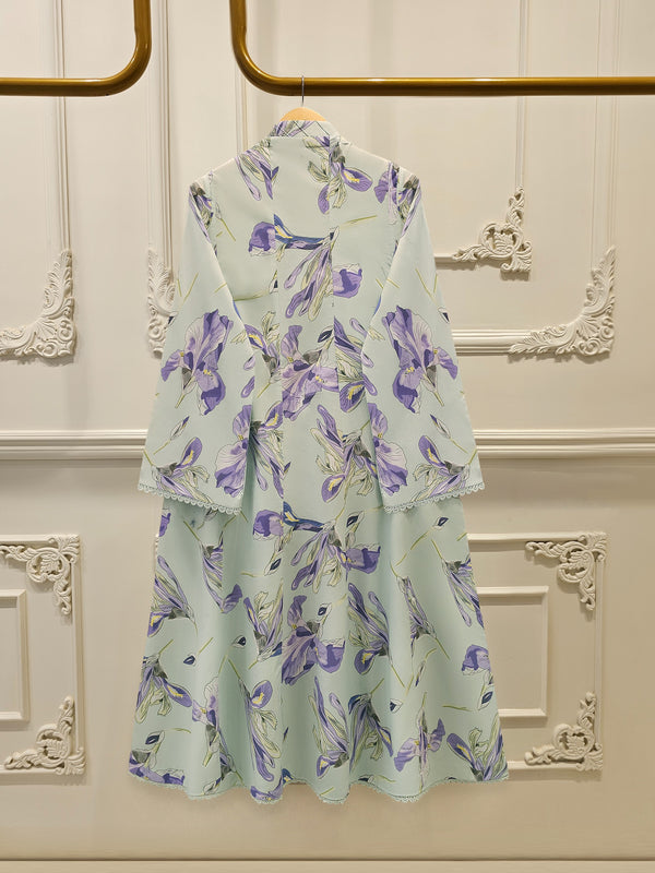 2 Piece - Digital Printed Cambric Suit S113062