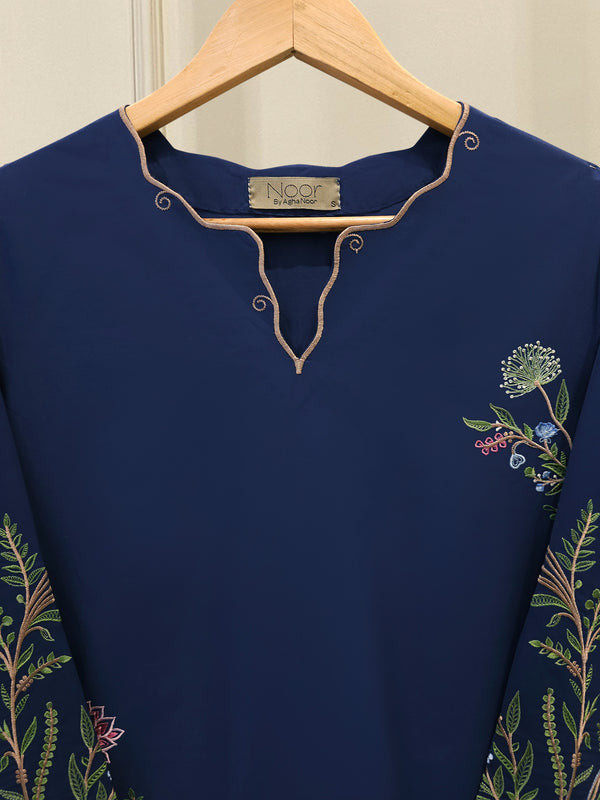 2 Piece - Embroidered Cambric Suit WS00238