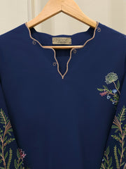 2 Piece - Embroidered Cambric Suit WS00238
