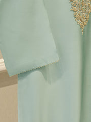 Pure Embroidered Sheesha Silk Shirt S113129