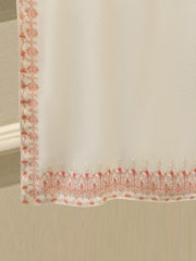 3 Piece - Pure Embroidered Cotton Net Suit S113128