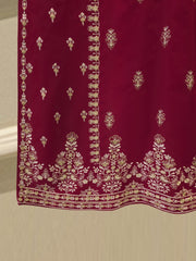 3 Piece - Embroidered Cambric Suit  S113166
