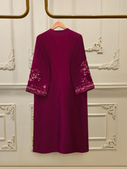 Pure Embroidered Sheesha Silk Shirt S113161