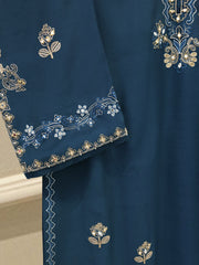 3 Piece - Embroidered Kora Cotton Suit  S113164