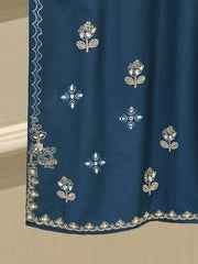 3 Piece - Embroidered Kora Cotton Suit  S113164