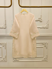 3 Piece - Pure Organza Embroidered Suit S113262