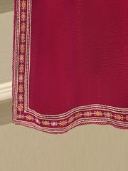 3 Piece - Pure Embroidered Cotton Net Suit S113279