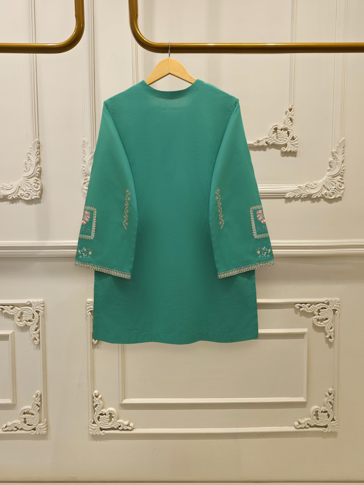 2 Piece - Embroidered Cambric Suit WS00250