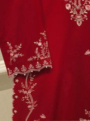2 Piece - Embroidered Cambric Suit WS00251
