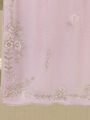 3 Piece - Pure Embroidered Cotton Net Suit S113418