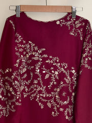 Embroidered Kora Cotton Shirt WS00190